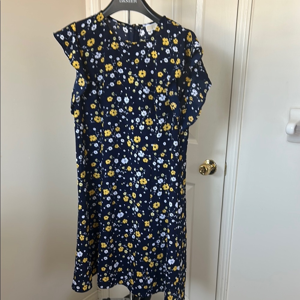 MICHAEL Michael Kors Navy Floral Dress